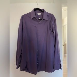 Perry Ellis Portfolio Slim Fit Men’s Button Down size XXL